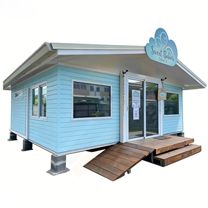 Villa Prefabbricata di Lusso Moderna Espandibile 20ft, 3 Camere da Letto, Container in Acciaio con Pannelli Sandwich Impermeabili, Appartamento Scolastico Containerizzato - Product Image 2