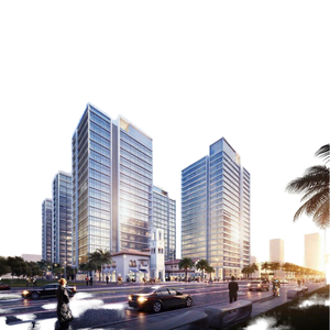 โครงสร้างเหล็ก DAC อาคารร้านอาหารโรงแรมหลายชั้นพร้อมโครงสร้างเหล็กสำเร็จรูป - Product Image 2