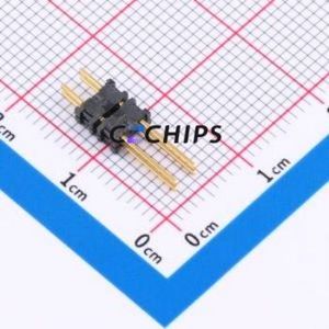 DWM-02-56-G-D-220 Pin Header Through hole Component (THT),P=1.27mm Connector 1.27mm 2.54mm Through Hole Double Row - Product Image 2