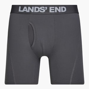 FOXA Mens <b>Boxer</b> Briefs 4 Pack Mid Rise Breathable <b>Polyester</b> Underwear for Men - Product Image 6