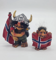Aimant de réfrigérateur souvenir en résine 3D, figurine miniature de troll, navire viking nordique personnalisé en usine, Islande, Norvège
