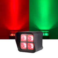 LED 4x20W sans fil DMX IR RGBWA + UV 6in1 Batterie étanche sans fil Par Light Smart Dj Uplights Scène extérieure