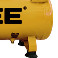 Compresor de Aire Industrial de 50l de Alta Potencia, Eléctrico, sin Aceite, con Reducción de Ruido, Accionamiento por Pistón, con Motor