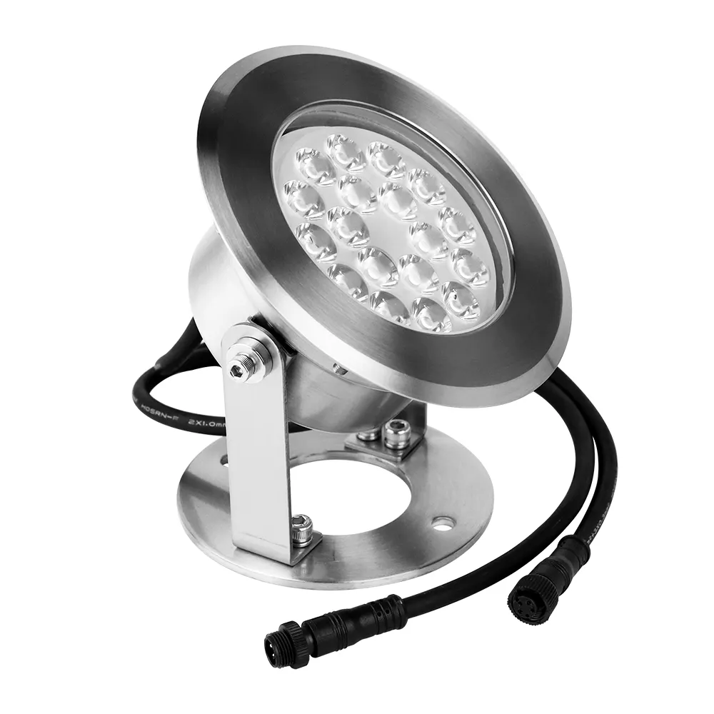 Lampu Bawah Air LED 9W RGBW Keluaran Baru (DMX512)