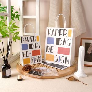 Custom Printed Eco-friendly Biodegradable Brown Kraft <b>Paper</b> <b>Bag</b> Shopping Custom Logo Packaging <b>Bags</b> for <b>Store</b> Bakery - Product Image 2