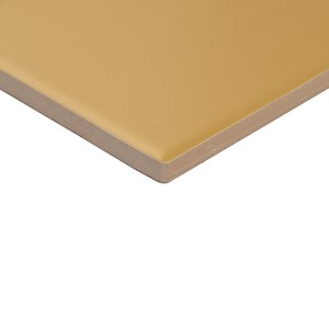 Piastrella Opaca Pure Mustard 10x10 Cm Spessore 6,8 Mm Bordi Irregolari - Product Image 3