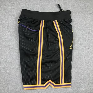 Vente en gros de shorts de basket-ball d'été pour hommes de haute qualité double couche maille confortable poche grande taille imprimé shorts de sport - Product Image 4