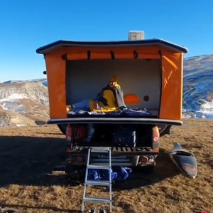 Tente de toit rigide pour voiture, portable, imperméable, quatre saisons, pour 1 à 4 personnes, pour le <span class=keywords><strong>camping</strong></span> en plein air - Product Image 6
