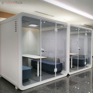 Cabine vocale portable, cabine d'audiométrie pour le service d'<span class=keywords><strong>audiologie</strong></span>, pods de réunion de bureau - Product Image 4