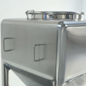 Acero inoxidable 304 Vertical Horizontal móvil fijo hidráulico eléctrico Bin Silo Hopper elevador máquina elevadora - Product Image 5