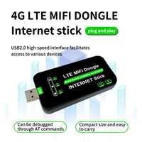 Clé USB Wi-Fi externe 4G avec carte SIM, adaptateur Wi-Fi portable sans fil pour PC, compatible avec les commandes AT et les cartes réseau GPS