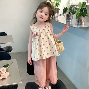 Ensemble Salopette Décontractée <span class=keywords><strong>Deux</strong></span> Pièces Personnalisable Nouvelle Collection Été 2026 Tendance pour <span class=keywords><strong>Filles</strong></span> - Product Image 2