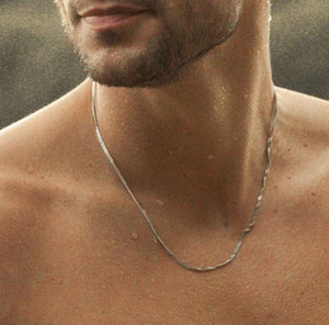 Bracelet et collier pour homme en acier inoxydable CONNELL plaqué or 18 carats, nouveau design tendance, vente en gros, chaîne à maillons personnalisée - Product Image 3