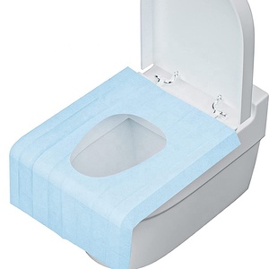 Penutup Dudukan Toilet Sekali Pakai dari Pulp Kayu Ukuran Besar, 10 Lembar, untuk Anak-Anak dan Dewasa - Product Image 5