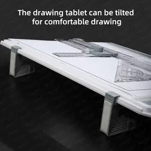 Sinoart A3 Tekentafel Multifunctionele Tekentafel Tekentafel Met Liniaal Voor Tekenontwerp En Kantoorwerk