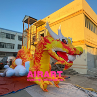 Nouveau dragon coloré gonflable de dragon chinois gonflable pour le nouvel an chinois