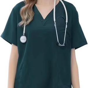 Uniforme Médico de Alta Calidad, Duradero, Tejido, de Manga Corta, Estilo Jogger, Unisex, para Enfermería - Product Image 3