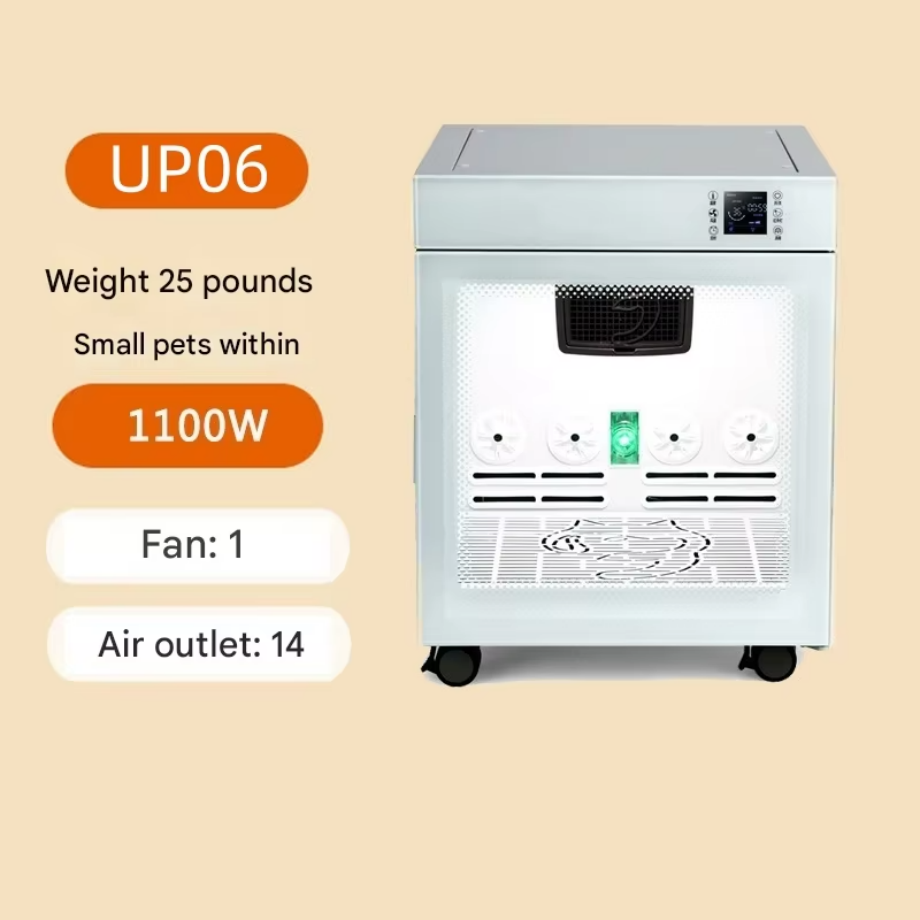 UP06 - Hasta 11 kg - Pequeño - 1 ventilador - Blanco