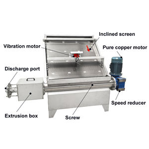 Máquina de deshidratación de estiércol animal/deshidratación de estiércol de cerdo residual/máquina de deshidratación de estiércol de vaca y aves de corral - Product Image 3