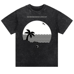 Camisetas de Diseñador Americanas para Hombre, Camisetas de Algodón Personalizadas, Camisetas Gráficas Vintage Informales con Estampado de Letras, Camisetas para Hombre - Product Image 3