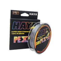 HAYA 100% PE X4 PE Geflochtene Angelschnur Ver dünner Starke Kraft Alle Farben 150M für das Stream Lake River Angeln aus Polyethylen