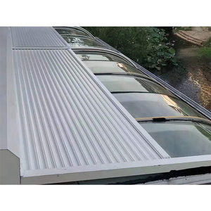 Persiana Eléctrica Inteligente de Aleación de Aluminio para <span class=keywords><strong>Sol</strong></span>árium, Tragaluz Retráctil, Persiana Enrollable para Techo, Cocina, Hotel - Product Image 6