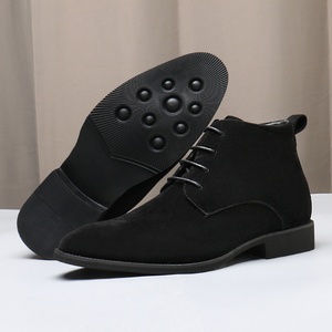 Nuevas Botas Retro Británicas para Hombre, Botas de Trabajo de Cuero de Alta Calidad, Botas de Tobillo para Pareja - Product Image 5