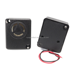 4739 alarme de coque carrée 47*<span class=keywords><strong>39</strong></span>*23MM buzzer actif piézoélectrique 12V/24V alarme de klaxon de décibel élevé - Product Image 2