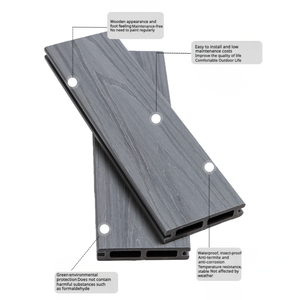 Hot bán tổng hợp composite gỗ hàng rào riêng tư với Hàn dệt kỹ thuật hàng rào bảng WPC hàng rào tấm - Product Image 5