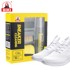 Kit de Cuidado de Calzado al por Mayor, Set de Limpieza de Zapatillas Impermeables, Cepillo para Suela y Empeine de Espuma, Líquido <span class=keywords><strong>Limpiador</strong></span> de Calzado, Elimina Manchas - Product Image 2