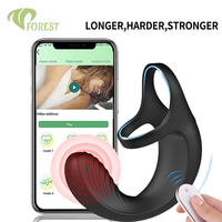 Großeinkauf TT FOREST Herren Doppel-Penisring Vibrator Sexspielzeug mit vibrierendem Ring zur Penisvergrößerung, individuell anpassbar