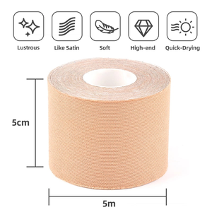 Cinta Deportiva de Algodón Adhesiva Acrílica, Elástica, Resistente al Agua, Cinta de Kinesiología Atlética para Soporte de Articulaciones - Product Image 3