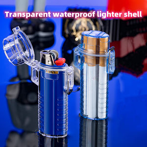 풀 사이즈 라이터 J6 용 다기능 방수 투명 라이터 케이스 커버 홀더 - Product Image 3