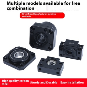 บล็อกลูกปืนสกรูเหล็ก ZJDY FK/FF10 อายุการใช้งานยาวนาน ปรับแต่งขนาดได้ (12-35 มม.) ชุบนิกเกิลแบบออกไซด์/แบบไม่ใช้ไฟฟ้า - Product Image 2