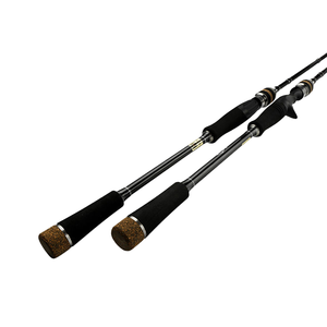 Cannes à pêche filature double pointe MH Power en fibre de carbone, lancer en eau salée, lancer de lumière, tonnerre, longue distance, 2.1m à 3.0m - Product Image 2