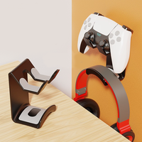 Support de rangement suspendu pour casque et manette de jeu 2 en 1, sans perçage, support universel pour périphériques de jeu PS3/PS4/PS5/Xbox/Switch