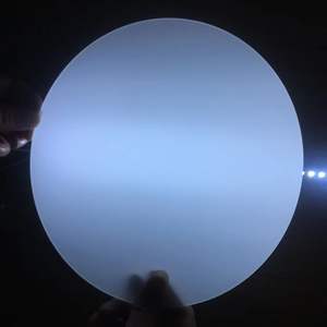 แผ่นกระจายแสงทรงกลม PC/PMMA/PS เส้นผ่านศูนย์กลาง 6-10 ซม. ขนาด 800x900 มม. ปรับความหนาได้ สำหรับไฟสัญญาณจราจรกลางแจ้ง Rina Tech - Product Image 1