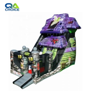 Vente chaude Gonflable Halloween Thème Toboggan Sec Hanté Spooky Toboggan Gonflable <span class=keywords><strong>pour</strong></span> Enfants - Product Image 4