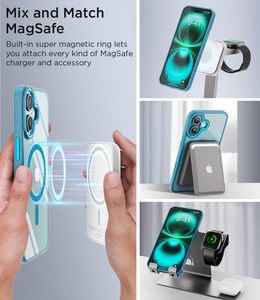 16E per <span class=keywords><strong>iPhone</strong></span> 16 Pro Max custodia trasparente paraurti Ultra forte magnetico 15 Pro <span class=keywords><strong>14</strong></span> 13 12 lente in metallo antiurto retro <span class=keywords><strong>Cover</strong></span> trasparente - Product Image 3