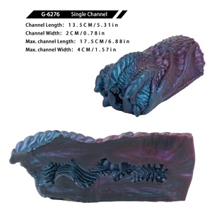 GEEBA alien Pocket Pussy Fantasy Male Masturbator Silicone Vagina Fantasy Pussy Artificial Vagina <b>for</b> <b>Men</b> Masturbate Sex <b>Toys</b> - Product Image 3