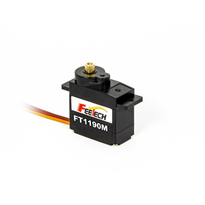 Robô inteligente SG90 para carro e barco, equipamento de metal com engrenagem <span class=keywords><strong>digital</strong></span> de 280 graus, mais vendido, 9g, FT1190M, mini, 3kg, <span class=keywords><strong>servo</strong></span> de alta velocidade, 12/12 - Product Image 2