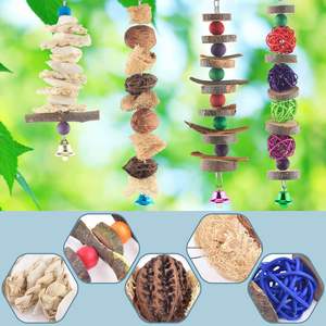 D'usine directement personnalisé coloré suspendu oiseau perroquets jouets à mâcher <span class=keywords><strong>pour</strong></span> animaux <span class=keywords><strong>de</strong></span> compagnie jouets <span class=keywords><strong>pour</strong></span> oiseaux - Product Image 5