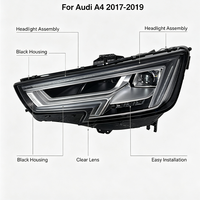 Phares LED pour Audi A4 2017-2019 OE 8W0941773 8W0941774 LED standard 8W0941783 8W0941784 LED matriciel