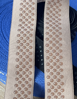 Accessoires pour bas de contention médicaux, bande élastique antidérapante à points en silicone pour chaussettes anti-varices