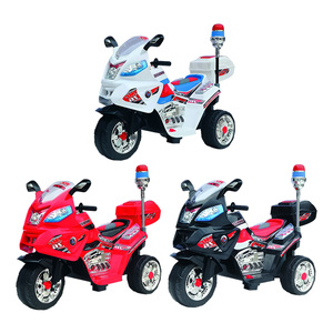 Auto de Carreras Todoterreno para Niños, Motocicletas, Bicicleta para Bebés, Motocicleta Eléctrica, Juguetes, Triciclos, Luces Musicales de Policía, 3 Ruedas - Product Image 4