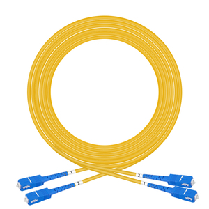 Chất lượng cao sợi quang Jumper Cáp SC-SC os2 đơn-chế độ dual-core 9/125 3m LSZH đơn-chế độ Pigtail sợi quang Jumper Cáp - Product Image 1