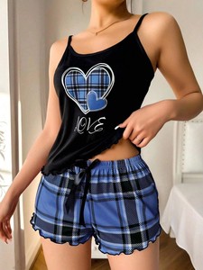 Vêtements de Nuit pour Femmes Printemps-Été Dernière Collection, Pyjamas Sexy pour Femmes, Tenues d'Intérieur, <span class=keywords><strong>Ensemble</strong></span> de Lingerie Féminine - Product Image 5