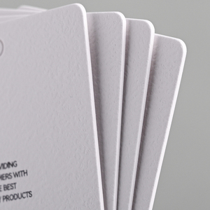 Tùy chỉnh giấy quần áo treo tag in logo quần áo thẻ tông nhãn hangtags tùy chỉnh TAG với logo - Product Image 4