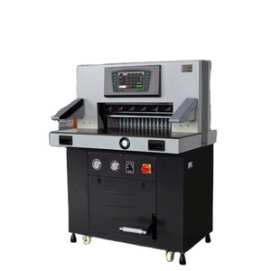 ST-6810L <b>Hydraulic</b> Programmed A2 Paper <b>Cutter</b> Machine Automatic Electric Guillotine Paper Cutting Machine - Product Image 1