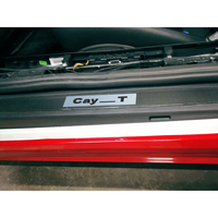 718 911 992 Bande décorative de seuil en fibre de carbone à effet de brillance à sec pour mise à niveau et rénovation des seuils de porte automobile